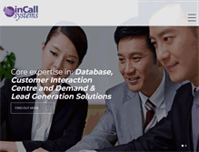 Tablet Screenshot of incallsystems.com